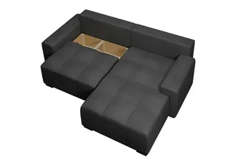 Denegal 2-sits Hörnbäddsoffa Dark green - Møbler - Sofaer - Sovesofaer