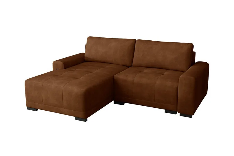 Denegal 2-sits Hörnbäddsoffa NO_BRAND Brown, undefined