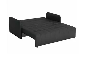Denegal 3-seter Uttrekkbar Sovesofa 152x196 cm med Oppbevaring i Stoff - Blå - Møbler - Sofaer - Sovesofaer