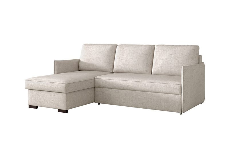 Denegal 3-seters Hjørnesovesofa - Beige - Sovesofaer - Hjørnesovesofa