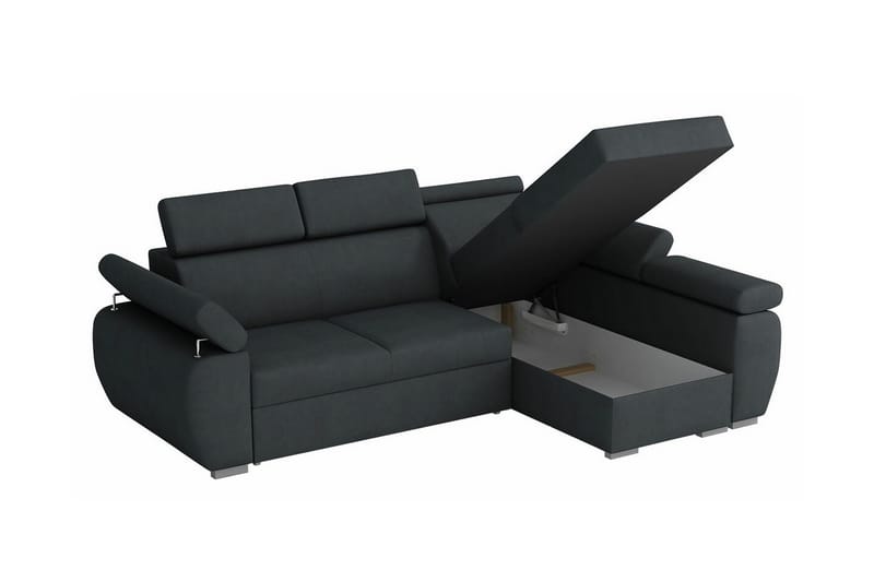 Denegal 3-seters Hjørnesovesofa - Beige/Lys Beige - Møbler - Sofaer - Sovesofaer