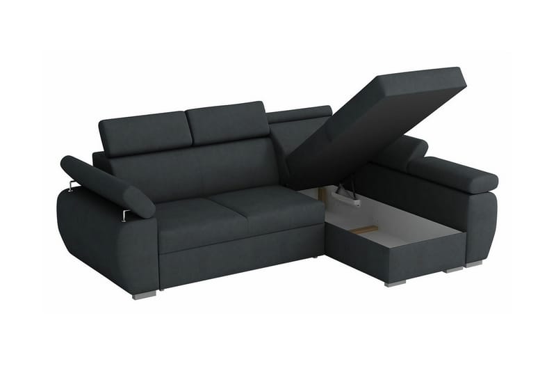 Denegal 3-seters Hjørnesovesofa - Beige/Lys Beige - Møbler - Sofaer - Sovesofaer