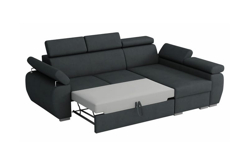 Denegal 3-seters Hjørnesovesofa - Beige/Lys Beige - Møbler - Sofaer - Sovesofaer