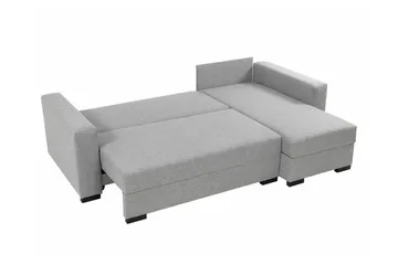 Denegal 3-seters Hjørnesovesofa - Blå - Møbler - Sofaer - Sovesofaer