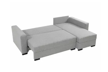 Denegal 3-seters Hjørnesovesofa - Grå - Møbler - Sofaer - Sovesofaer