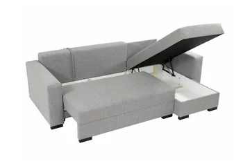 Denegal 3-seters Hjørnesovesofa - Grøn - Møbler - Sofaer - Sovesofaer