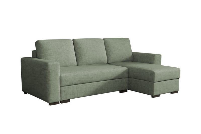 Denegal 3-seters Hjørnesovesofa, Grøn
