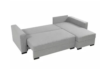 Denegal 3-seters Hjørnesovesofa - Grøn - Møbler - Sofaer - Sovesofaer