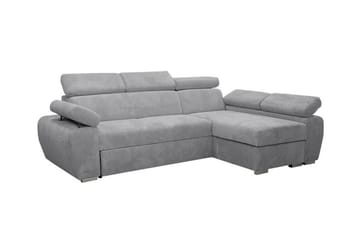 Denegal 3-seters Hjørnesovesofa - Lysegrå - Møbler - Sofaer - Sovesofaer