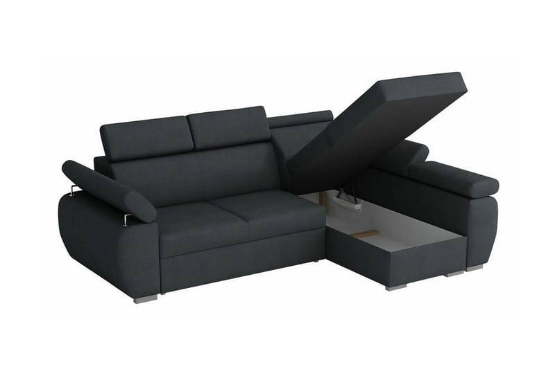 Denegal 3-seters Hjørnesovesofa - Lysegrå - Møbler - Sofaer - Sovesofaer