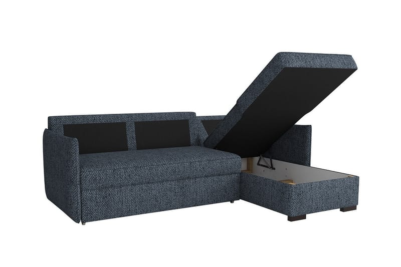 Denegal 3-seters Hjørnesovesofa - Lysegrå - Møbler - Sofaer - Sovesofaer