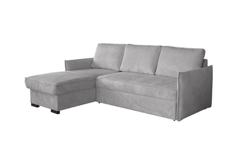 Denegal 3-seters Hjørnesovesofa - Lysegrå - Møbler - Sofaer - Sovesofaer