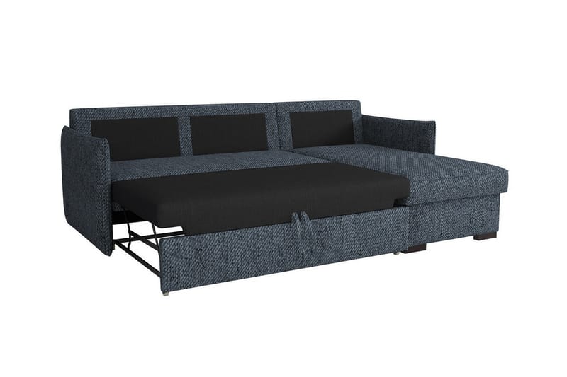 Denegal 3-seters Hjørnesovesofa - Lysegrå - Møbler - Sofaer - Sovesofaer