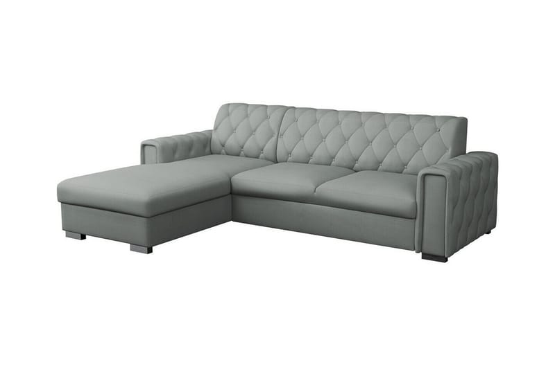 Denegal 3-seters Hjørnesovesofa - Lysegrå/Mørkegrå - Møbler - Sofaer - Sovesofaer