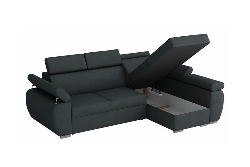 Denegal 3-seters Hjørnesovesofa - Mørkegrønn - Møbler - Sofaer - Sovesofaer