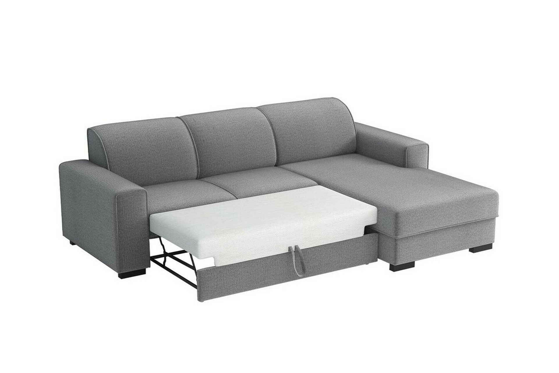 Denegal 3-seters Hjørnesovesofa - Mørkegrønn/Blå - Møbler - Sofaer - Sovesofaer