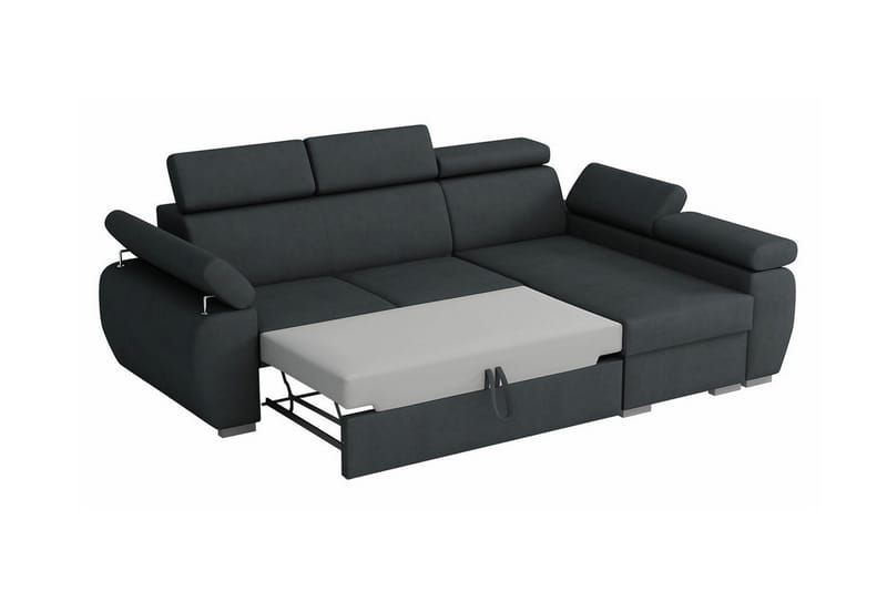 Denegal 3-seters Hjørnesovesofa - Mørkegul - Møbler - Sofaer - Sovesofaer