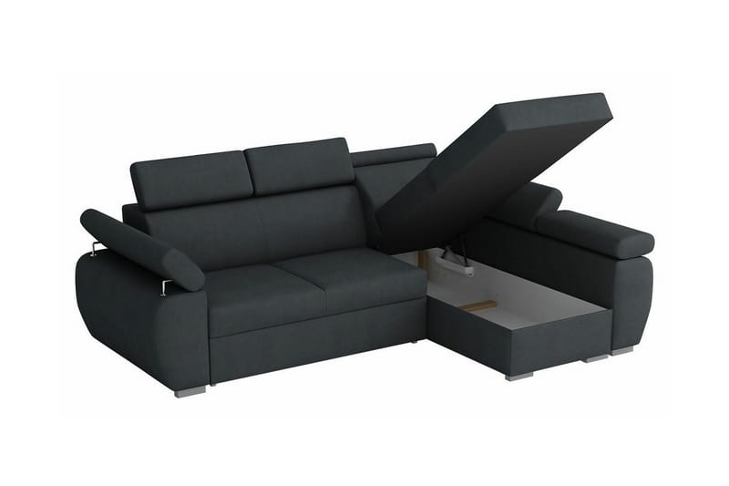 Denegal 3-seters Hjørnesovesofa - Mørkegul - Møbler - Sofaer - Sovesofaer