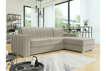 Denegal 3-seters hjørnesovesofa - Møbler - Sofaer - Sovesofaer