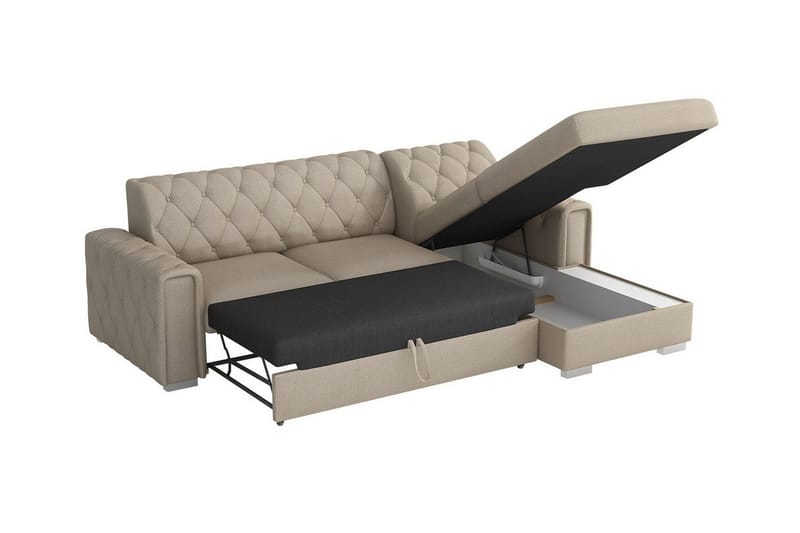 Denegal 3-seters Hjørnesovesofa - Møbler - Sofaer - Sovesofaer