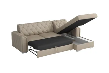 Denegal 3-seters Hjørnesovesofa - Møbler - Sofaer - Sovesofaer