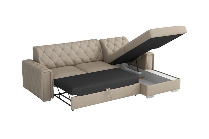 Denegal 3-seters Hjørnesovesofa - Møbler - Sofaer - Sovesofaer