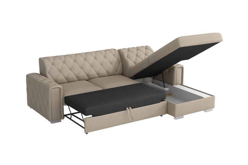 Denegal 3-seters Hjørnesovesofa - Møbler - Sofaer - Sovesofaer