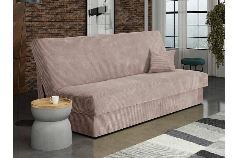 Denegal 3-seters Sovesofa - Beige - Møbler - Sofaer - Sovesofaer