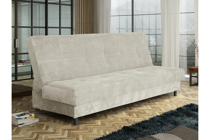 Denegal 3-seters Sovesofa - Beige/Lys Beige - Møbler - Sofaer - Sovesofaer