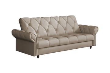 Denegal 3-seters Sovesofa - Lyse brun - Møbler - Sofaer - Sovesofaer