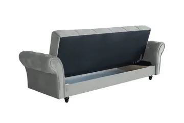 Denegal 3-seters Sovesofa - Lysegrå - Møbler - Sofaer - Sovesofaer