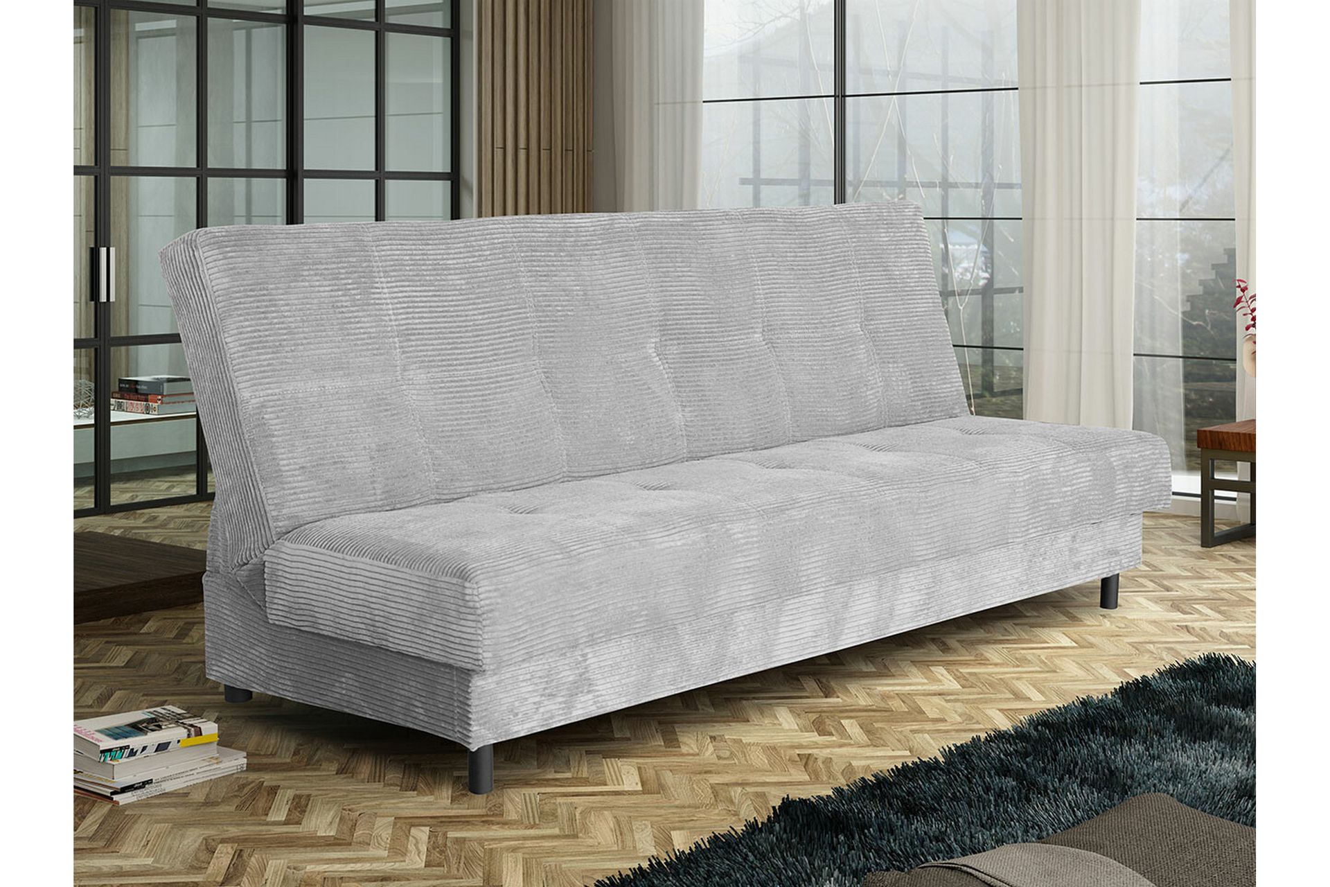 Denegal 3-seters Sovesofa - Lysegrå/Mørkegrå - Møbler - Sofaer - Sovesofaer