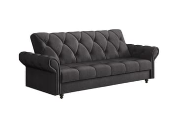 Denegal 3-seters Sovesofa - Mørkebrun - Møbler - Sofaer - Sovesofaer