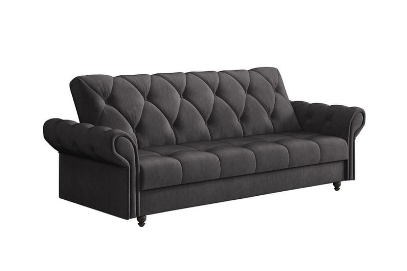 Denegal 3-seters Sovesofa - Mørkebrun - Møbler - Sofaer - Sovesofaer
