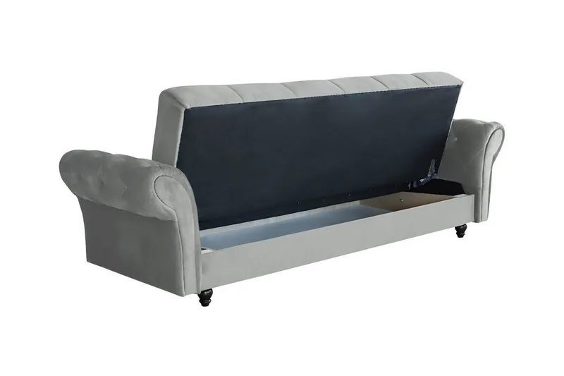 Denegal 3-seters Sovesofa - Mørkebrun - Møbler - Sofaer - Sovesofaer