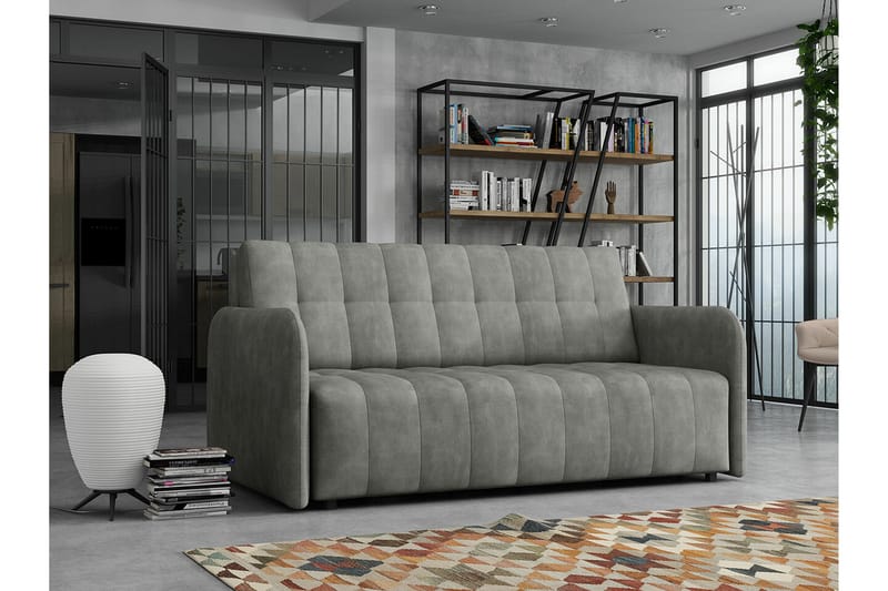 Denegal 3-seters Sovesofa - Mørkegrå - Møbler - Sofaer - Sovesofaer