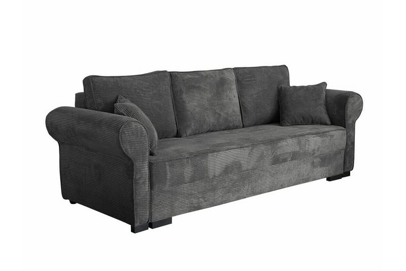 Denegal 3-seters Sovesofa - Mørkegrå - Møbler - Sofaer - Sovesofaer