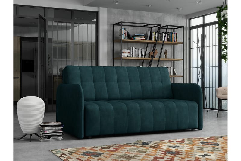 Denegal 3-seters Sovesofa - Mørkegrønn - Møbler - Sofaer - Sovesofaer