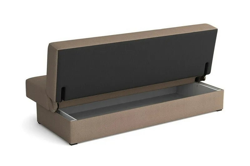 Denegal 3-sits Bäddsoffa Beige/Light beige - Møbler - Sofaer - Sovesofaer