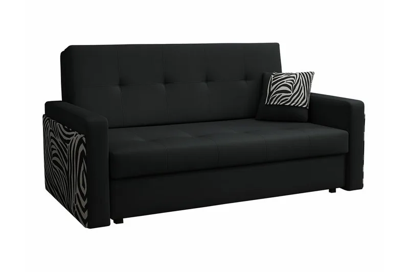 Denegal 3-sits Bäddsoffa Black, undefined