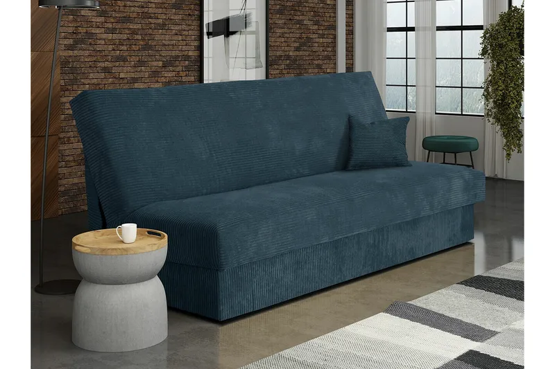 Denegal 3-sits Bäddsoffa Dark Blue/Marine - Møbler - Sofaer - Sovesofaer