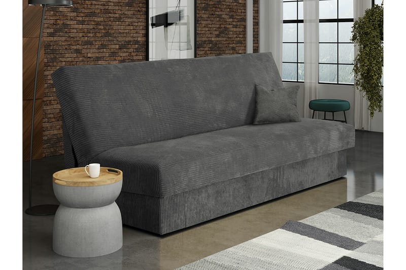Denegal 3-sits Bäddsoffa Dark grey - Møbler - Sofaer - Sovesofaer