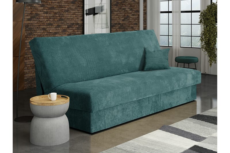 Denegal 3-sits Bäddsoffa Dark Turquoise - Møbler - Sofaer - Sovesofaer