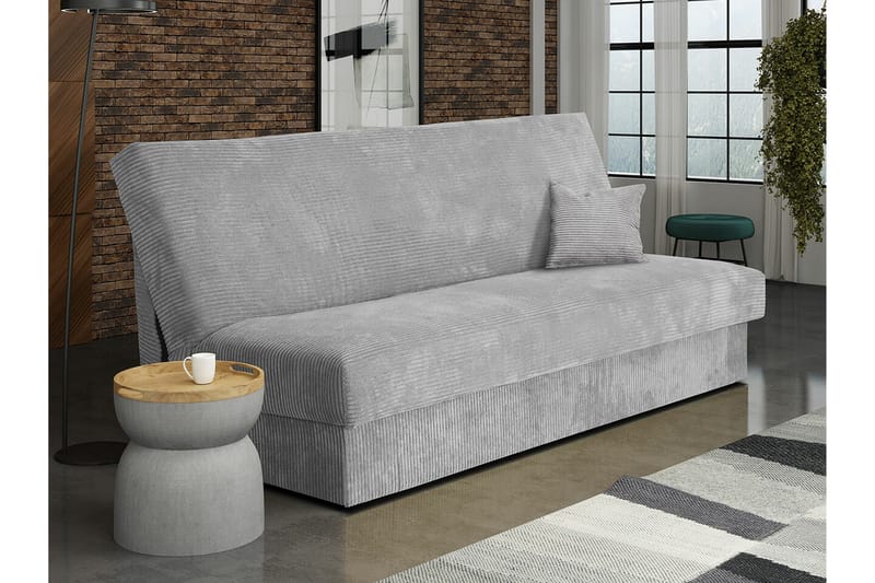 Denegal 3-sits Bäddsoffa Ljusgrå - Møbler - Sofaer - Sovesofaer