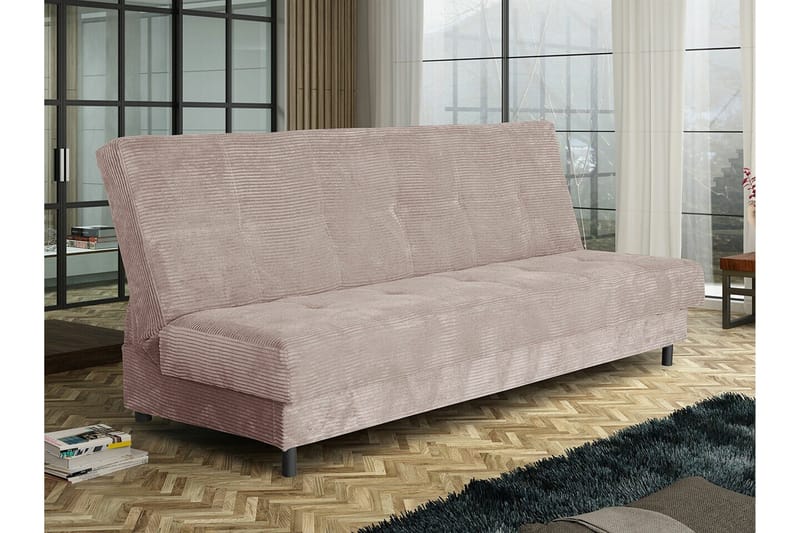 Denegal 3-sits Bäddsoffa NO_BRAND beige - Møbler - Sofaer - Sovesofaer