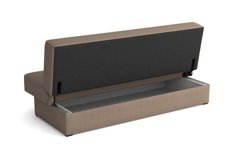 Denegal 3-sits Bäddsoffa NO_BRAND Dark yellow - Møbler - Sofaer - Sovesofaer