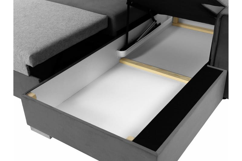 Denegal 3-sits Hörnbäddsoffa NO_BRAND beige - Møbler - Sofaer - Sovesofaer