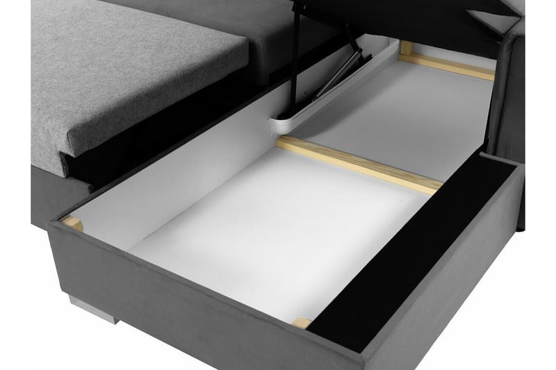 Denegal 3-sits Hörnbäddsoffa NO_BRAND Beige/Light beige - Møbler - Sofaer - Sovesofaer