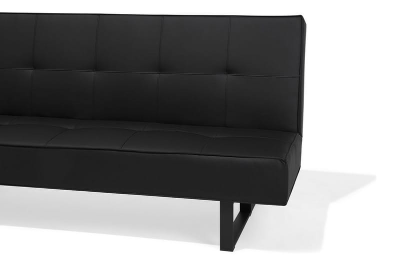 Derby Sovesofa 189 cm - Svart - Sovesofaer - 3 seters sovesofa