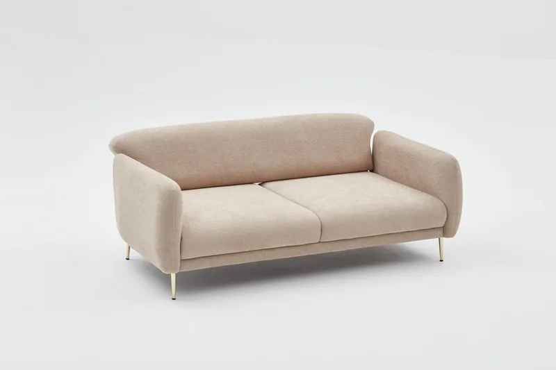 Devika Sovesofa 3-seter - Beige - Møbler - Sofaer - Sovesofaer